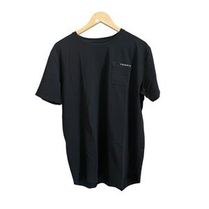 YoungLA Los Angeles Mens Black Pocket Tee XL Stretch Cotton Gym Streetwear